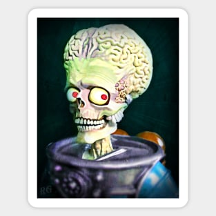 Mars Attacks Sticker